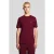 Lyle & Scott regular fit T-shirt – donkerrood
