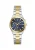 GUESS Analoog horloge ‘ BIRDIE ‘  blauw / goud / zilver
