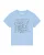 Watapparel Shirt ‘Landschaft’  navy / lichtblauw / wit