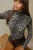 Leopardprint Halve Col Blouse