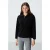 Overmaatse Pluche Halve Rits Hoodie Sweatshirt