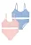 Petite Fleur Kids Ondergoedset  blauw / rosa / wit