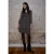 Street One Studio Dames Gedessineerde chiffon jurk in Zwart