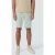 No Excess Short With Linen Garment Dyed Mint