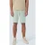 No Excess Short With Linen Garment Dyed Mint