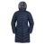 Mountain Warehouse Dames/Dames Florence lange gewatteerde jas (Marine)