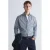 Mango Man slim fit geruit overhemd – blauw