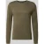 Christian Berg Men Gebreide pullover van katoen met ronde hals