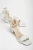 Amber Lace Sandalen with Pearls