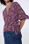 Aligne Blouse ‘Guava’  crème / pueblo / orchidee / zwart