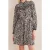 Boden Mini Shirt Dress Black, Tropic Charm