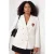 Trendyol Curve Dames Ecru Effen Lang Getailleerd Grote maten Blazers