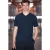 T-shirt met V-hals, normale pasvorm en korte mouwen