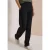 Broek met High Waist en rechte pijpen in een Loose Fit-pasvorm