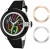 Glam Rock Dameshorloge Kwarts Zwart