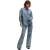 Boss Dames/Dames Denim Relaxed Fit Shirt Met Lange Mouwen (Donkerblauw)