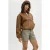 JJXX denim regular waist short groen