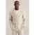 WE Fashion geruit colbert beige