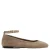 Mango suède ballerina’s – beige