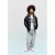 Mango Kids winterjas – zwart