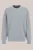 WE Fashion – Heren regular fit sweater – Regular fit – Grijsblauw – Katoen –