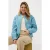 EsQualo Jacket Bomber Jacquard Blue
