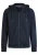 HECHTER PARIS Sweatvest ‘ZIP JACKET’  blauw
