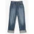 VERO MODA Vmcoline Mr Stra. Fold Up Dnm Jns Li3204 jeans – donkerblauw