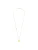 Lucardi Ketting  goud / transparant
