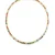 Luxenter Halsketting met Veelkleurig Kristal 18k goud afwerking – Nex