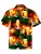 Hawaiihemdshop.de Overhemd ‘Hawaiihemd “Beer in Paradise”‘  oranje
