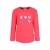 B.Nosy aansluitende longsleeve met print – rood