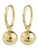 Pilgrim Oorbellen ‘Air’  goud