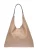 Luisa Vannini Beige Rundleer Tas