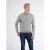 Lerros Heren polo 2685230 259 platinum grey melange