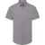 Premier Heren Supreme Oxford overhemd met korte mouwen (Staalgrijs)
