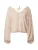 EDITED Blouse ‘Fine’  crème / lichtblauw / lichtgeel / lichtoranje