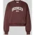 Review Sweatshirt met labelprint en ronde hals