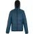 Regatta Heren Rigain gewatteerde jas (Maanlicht denim/zwart)