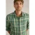 White Stuff Moxley Brushed Ls Check Shirt Green Multi