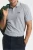 GANT Polo shirt Korte mouw grijs