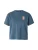 Kaotiko Shirt ‘MOUNT FUJI’  opaal / lichtblauw / lichtgeel / pastelrood