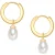 Valero Pearls Oorbellen  goud / natuurwit