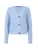 VERO MODA Gebreid vest ‘VMLea’  lichtblauw / bruin