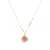 Luxeketting, metaallegering zoqoyi en hydrothermale rookkwarts 18K vergulde afwerking