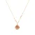 Luxeketting, metaallegering zoqoyi en hydrothermale rookkwarts 18K vergulde afwerking