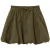 TRENDYOLMİLLA Dames Kaki Effen Kort / Mini Ballonmodel Rokken