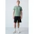 Heren Katoen Blend Sweatshorts