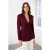 TRENDYOLMİLLA Dames Bordeaux Effen Lang Getailleerd Blazers