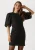Co'Couture Mini Jurk Dames Zebra Crop Puff Dress,